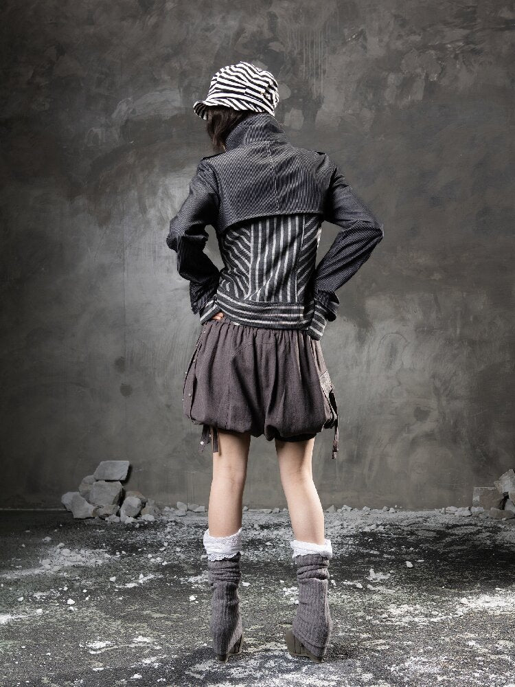 Fake Two Denim Patchwork Jacket【s0000015947】