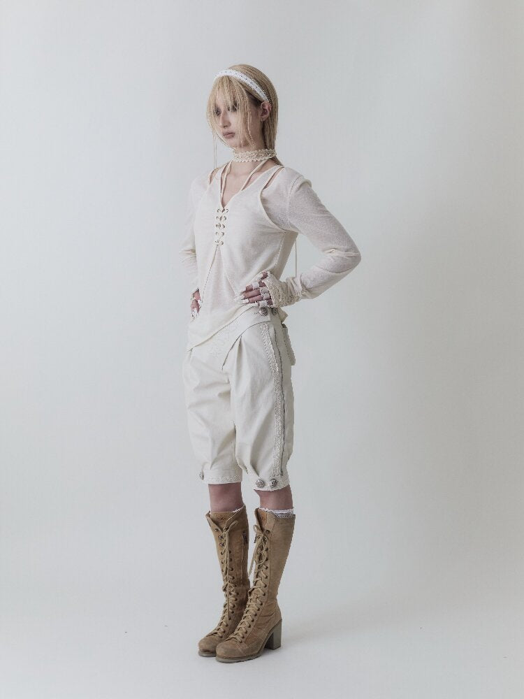 Noble Knightly Leather Breeches【s0000017975】
