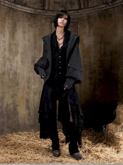 Loose Cape Punk Gothic Jacket【s0000015086】