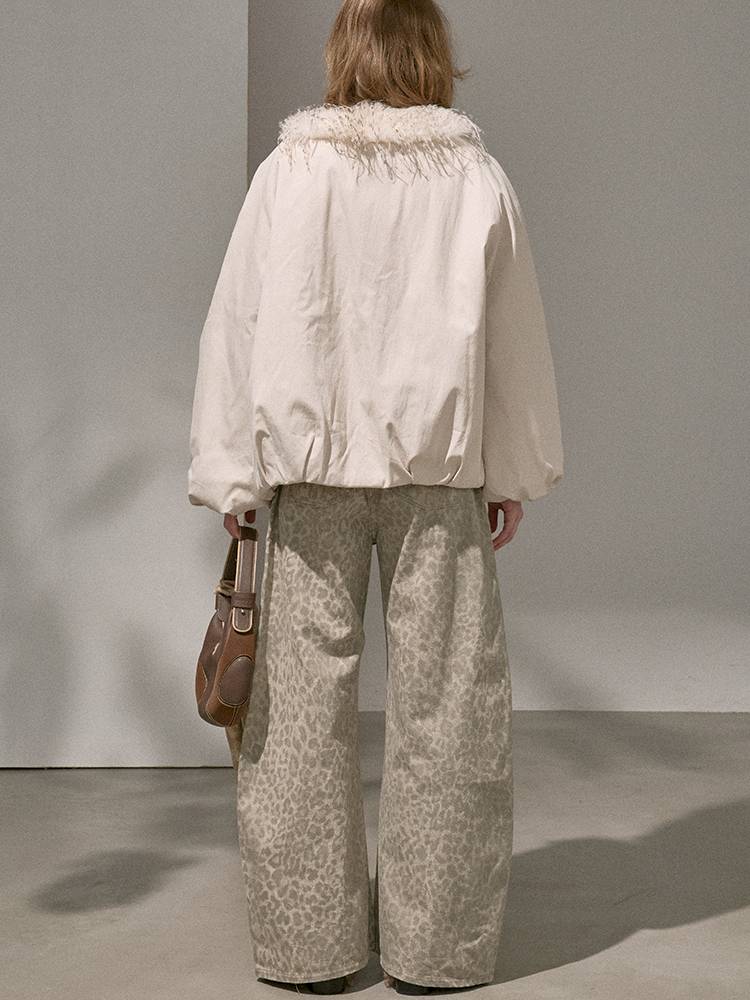 Straight-Leg Wide-Leg Jeans【s0000014389】