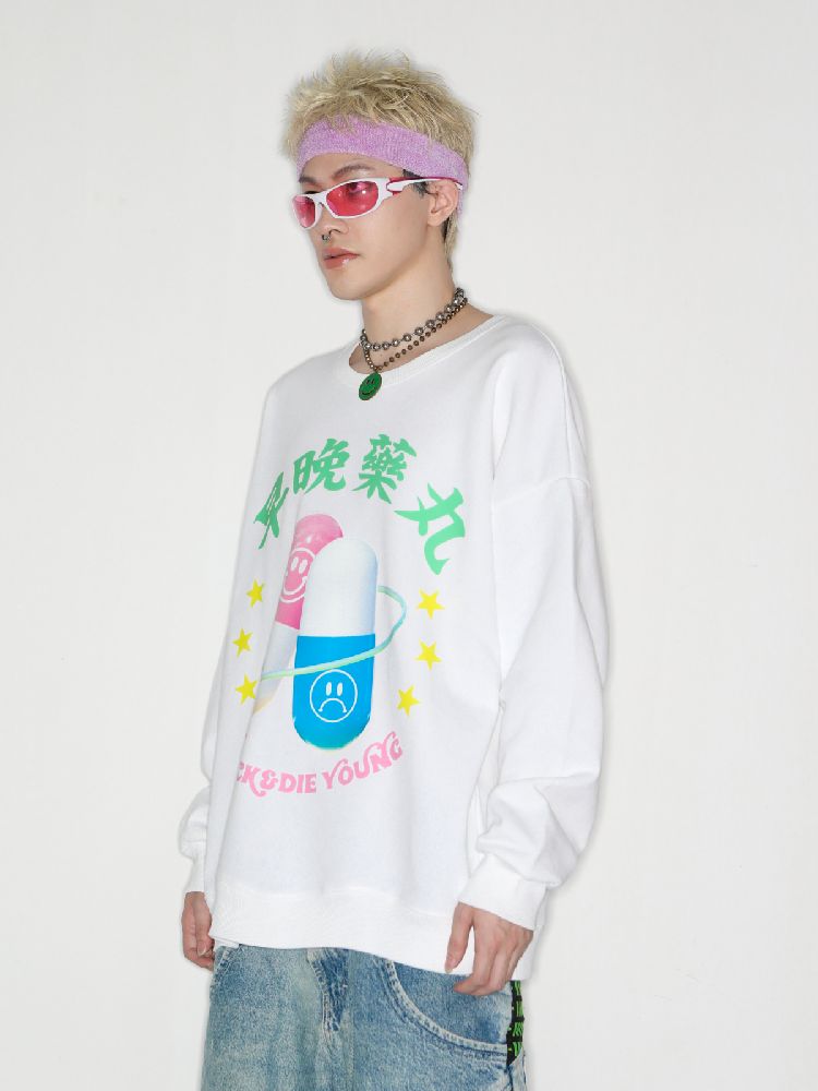 PILL LOOSE SWEATSHIRT [S0000010263]