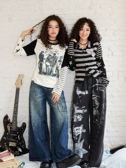 Classic Cut Star Knit Cardigan【s0000017900】