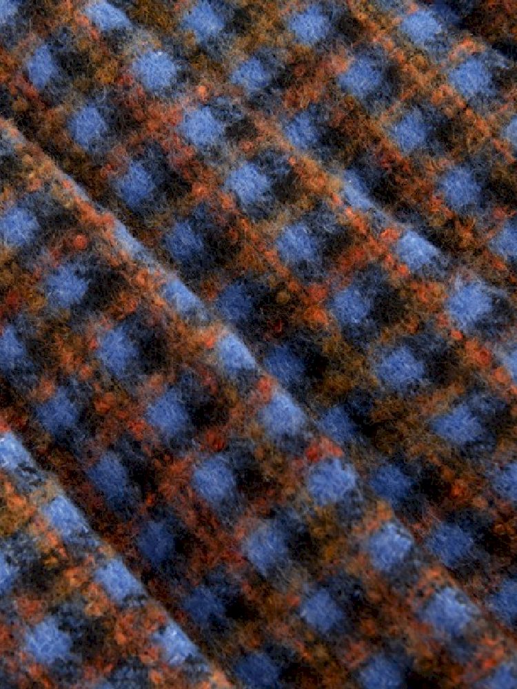 Three-color plaid splicing pleated skirt【s0000005411】