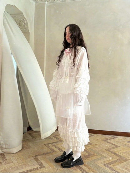 Doll Print Apron Diaper Cover【s0000012759】