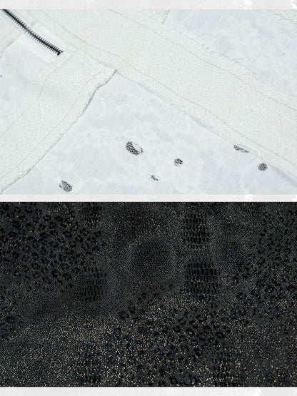 Double cross lapel short sleeve tops【s0000012310】