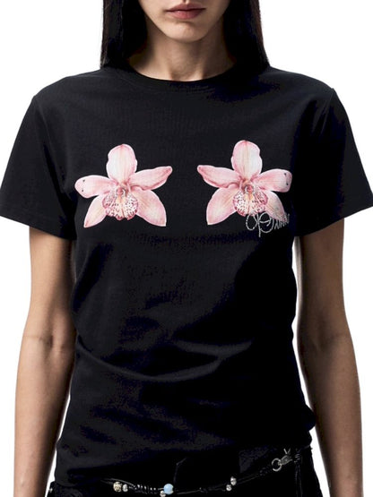 Printed Loose Short Sleeve T-Shirt【s0000012402】