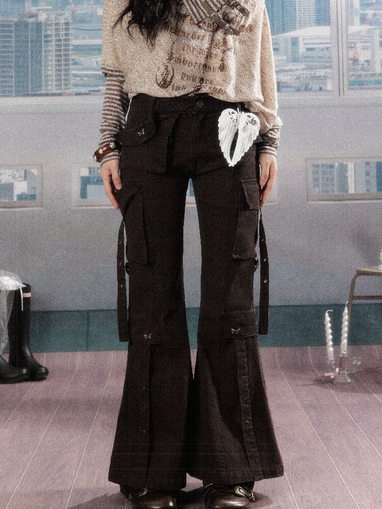 Multi Pocket Slimming Cargo Pants【s0000016275】