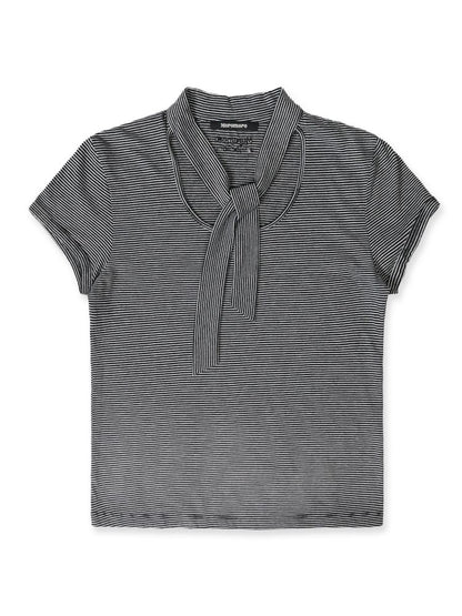 Small scarf short-sleeved tops【s0000013426】