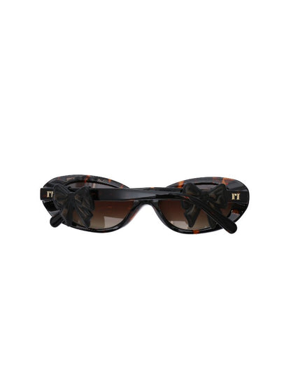 Detachable Bow Cat Eye Sunglasses【s0000017910】