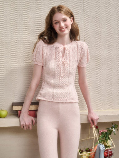 Soft Kitten Mohair Wool Knitwear【s0000015626】