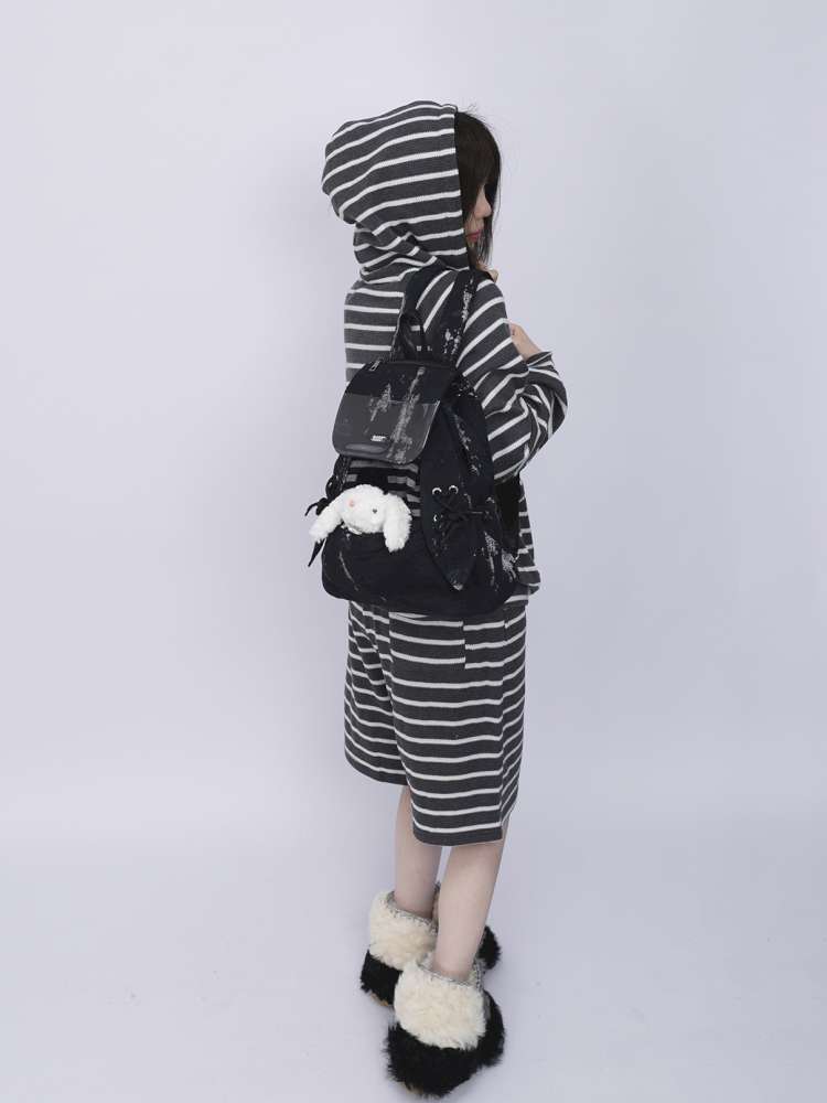 Rabbit Ears Pain Cute Backpack School Bag【s0000014617】