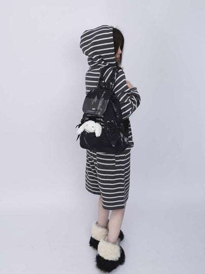 Rabbit Ears Pain Cute Backpack School Bag【s0000014617】