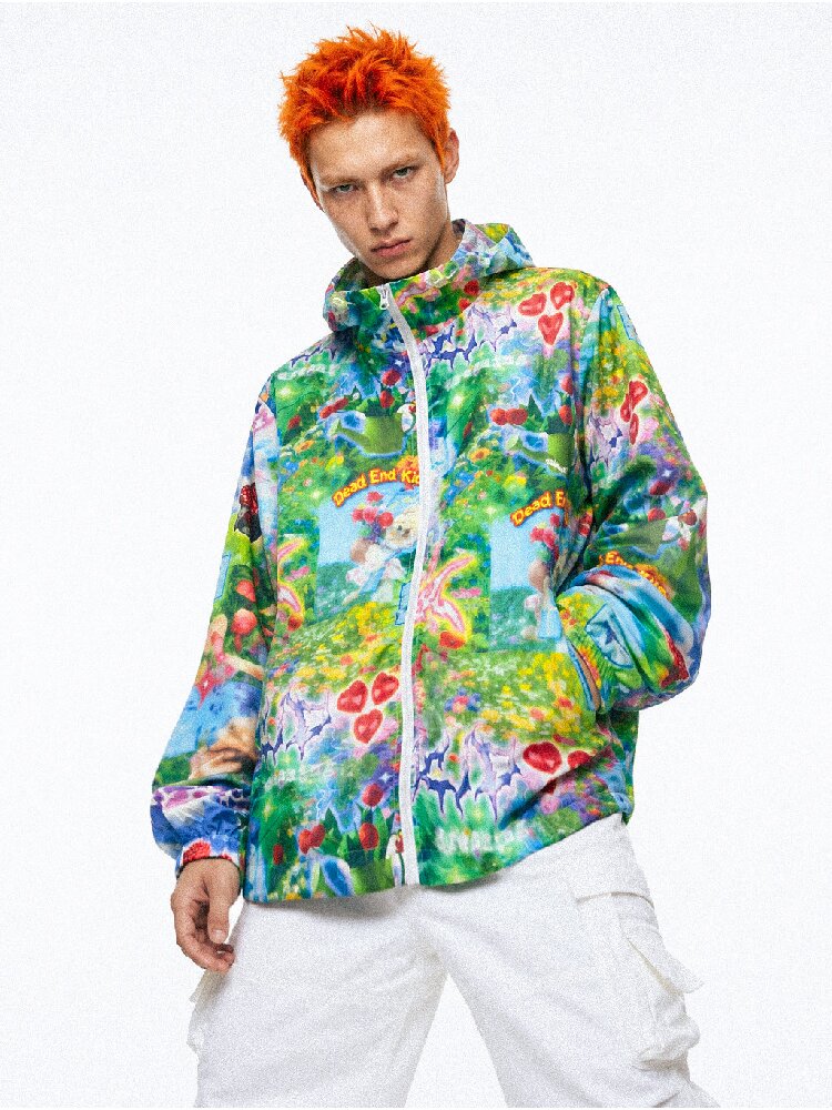 Teflon Dream Forest Print Jacket【s0000017850】