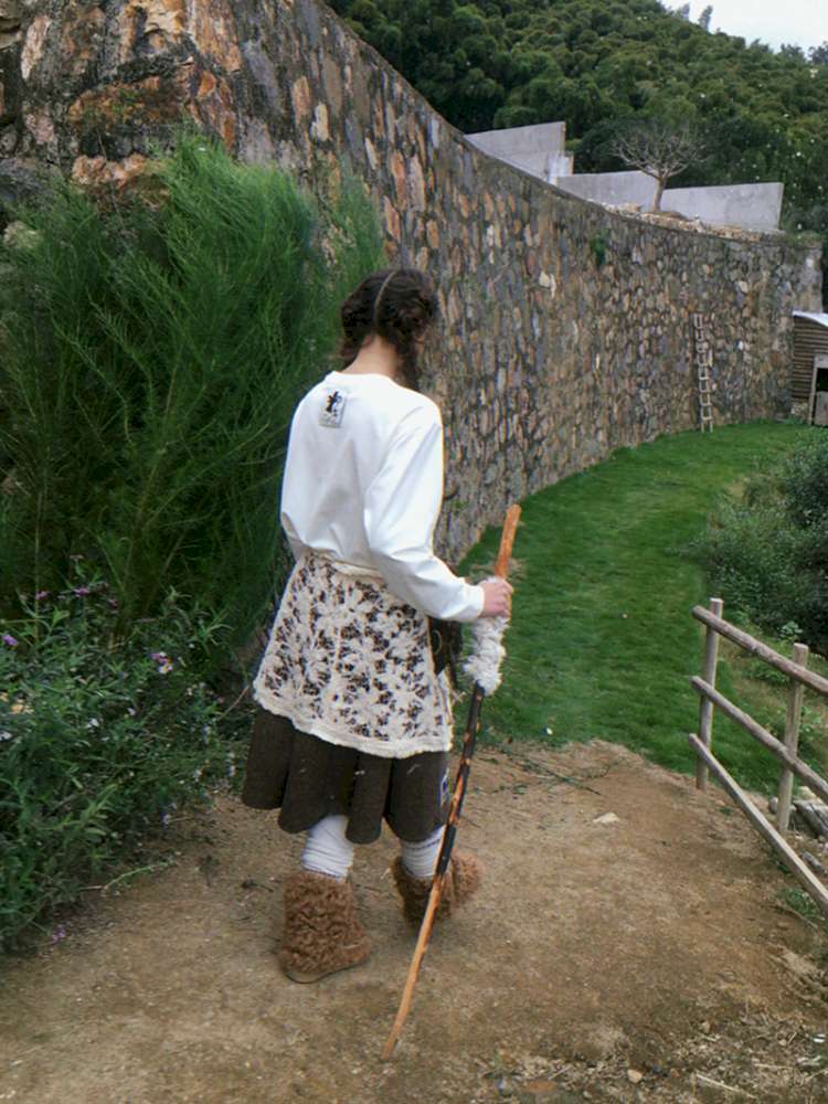 Forest Elf Print Long Sleeve T-Shirt【s0000014898】