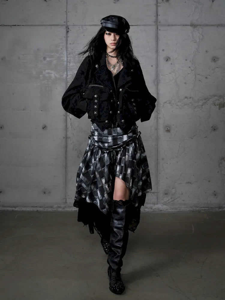 Faux Two-Piece Functional Jacket【s0000014115】