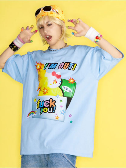 Street Hip Hop Loose T-Shirt【s0000012460】