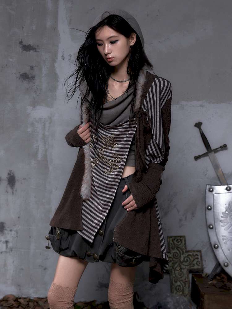 Embroidery Rhinestone Cardigan Jacket【s0000014472】