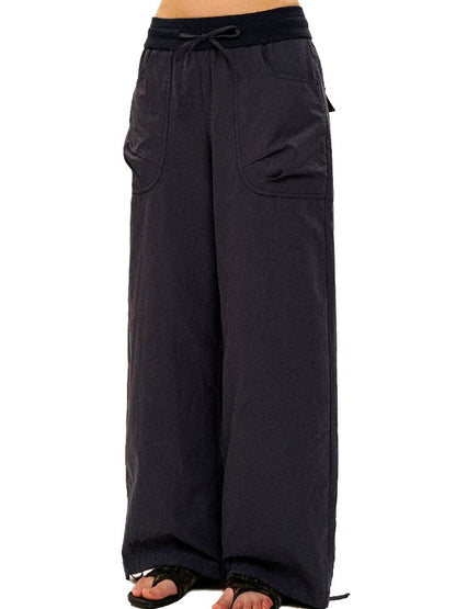 Threaded Waist Drawstring Pants【s0000017438】