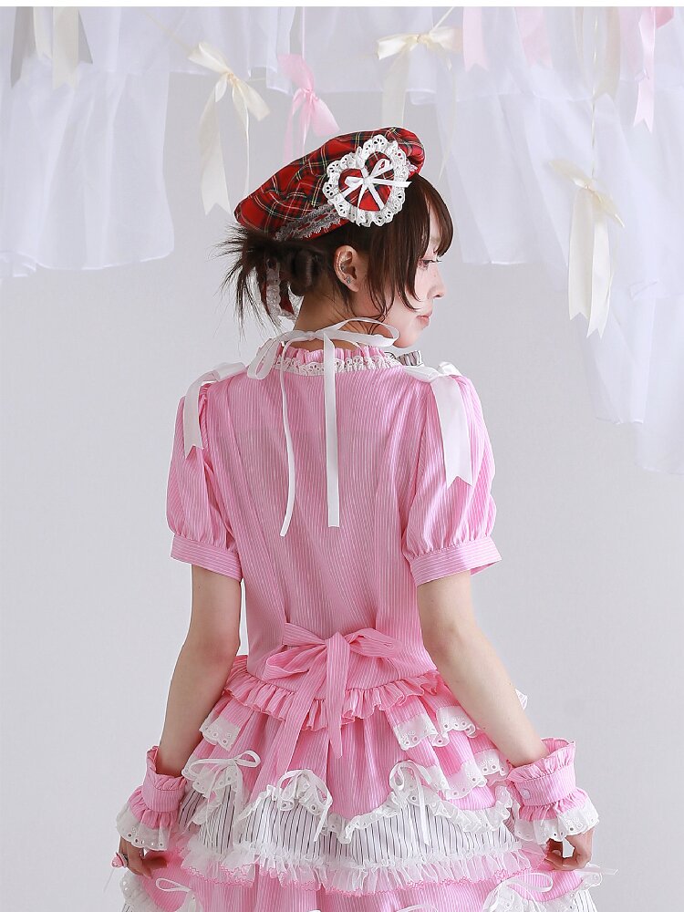 Red Vintage Antique Lolita Beret【s0000016558】