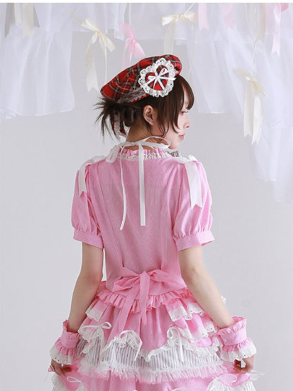 Red Vintage Antique Lolita Beret【s0000016558】