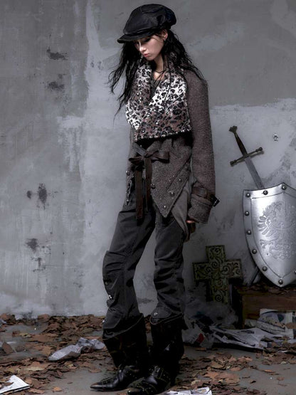 Chanel-Style Reversible Fleece Coat【s0000014462】