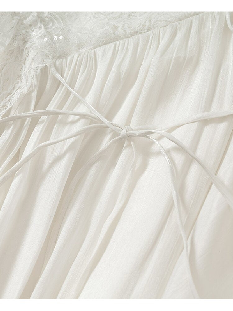 Dreamy Heiress Lace Chiffon Dress【s0000017984】