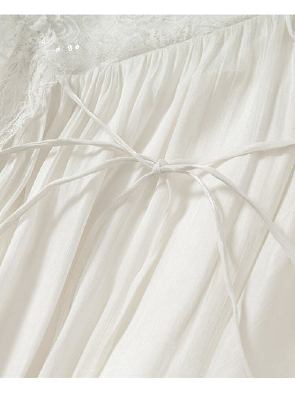 Dreamy Heiress Lace Chiffon Dress【s0000017984】