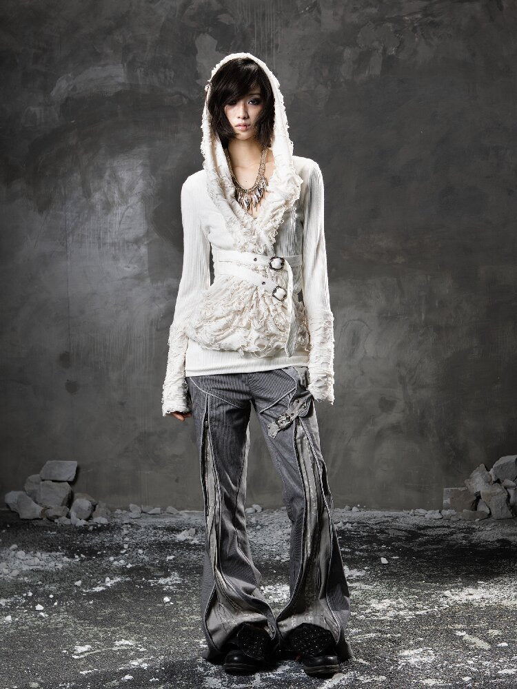 Multi-Wear Straight Flared Pants【s0000015955】