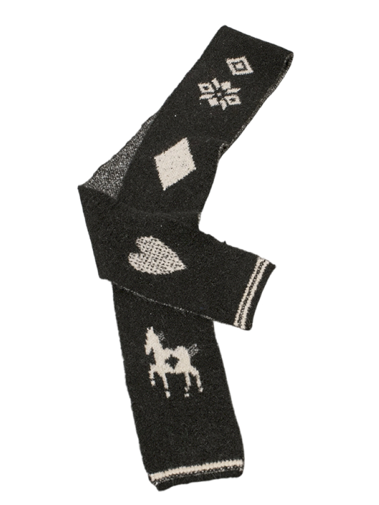 Love Pony Knitted Plush Hat Scarf【s0000015217】