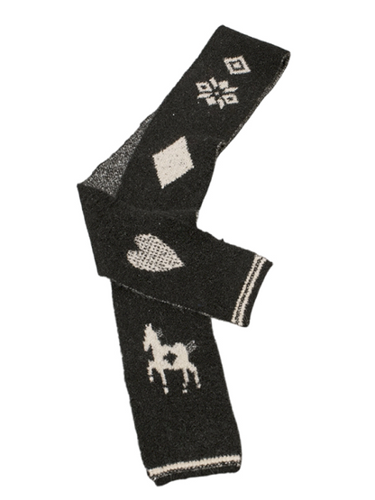 Love Pony Knitted Plush Hat Scarf【s0000015217】
