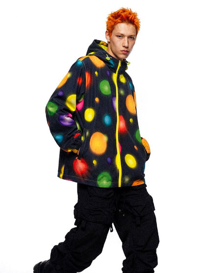 Teflon Retro Polka Dot Jacket【s0000017849】