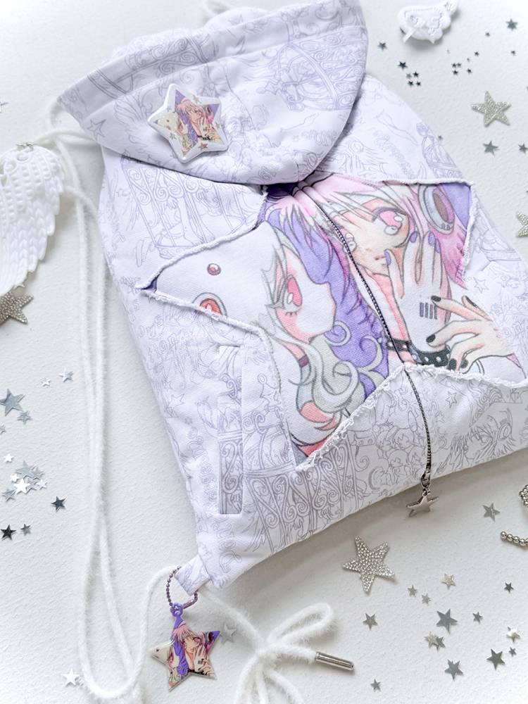 Double-Shoulder Drawstring Bag【s0000014441】