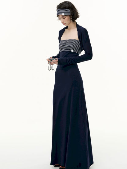 Temperament Slim Long Hip Dress【s0000013736】