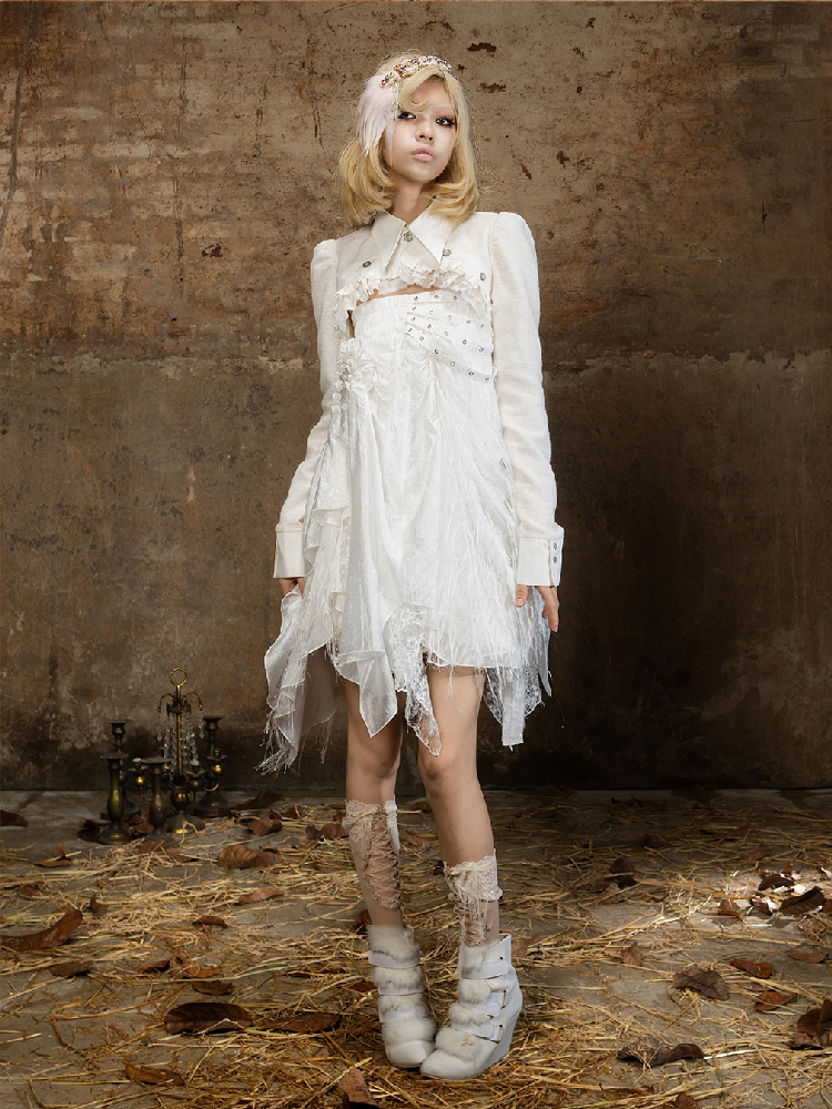 Ultra Short Long Sleeve Outerwear【s0000018379】