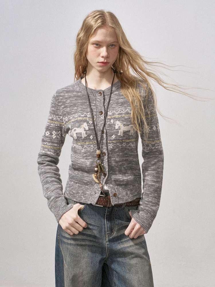 Pony Fair Island Floral Cardigan【s0000015229】