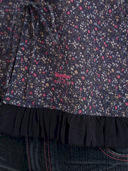 Plaid bubble sleeve top/dress【s0000013456】