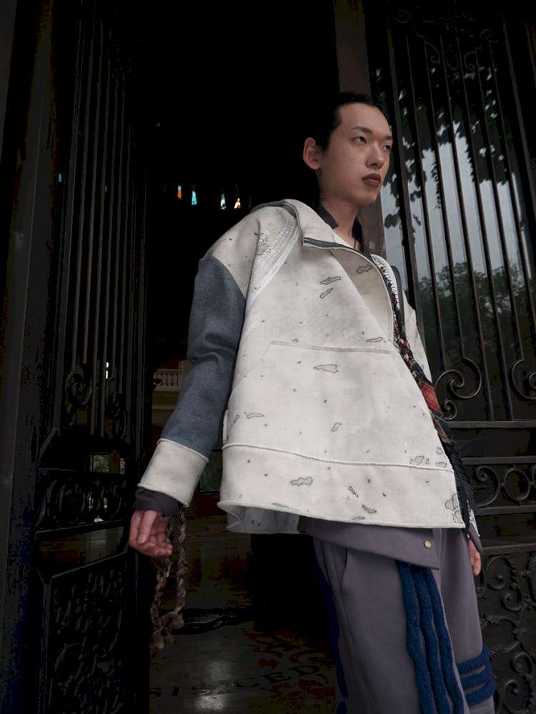 White Knight Fleece Thick Jacket【s0000015149】