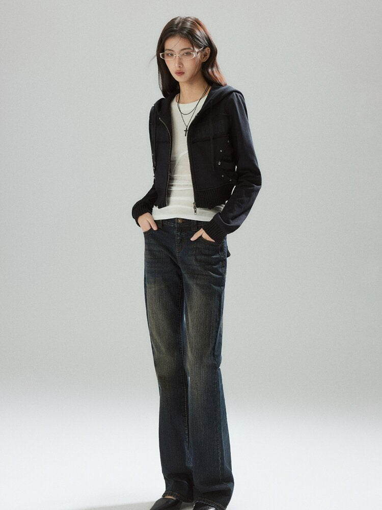 Two-Color Panelled Lyocell Top【s0000015596】