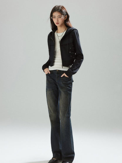 Two-Color Panelled Lyocell Top【s0000015596】