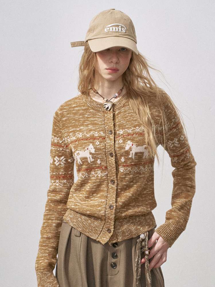 Pony Fair Island Floral Cardigan【s0000015229】