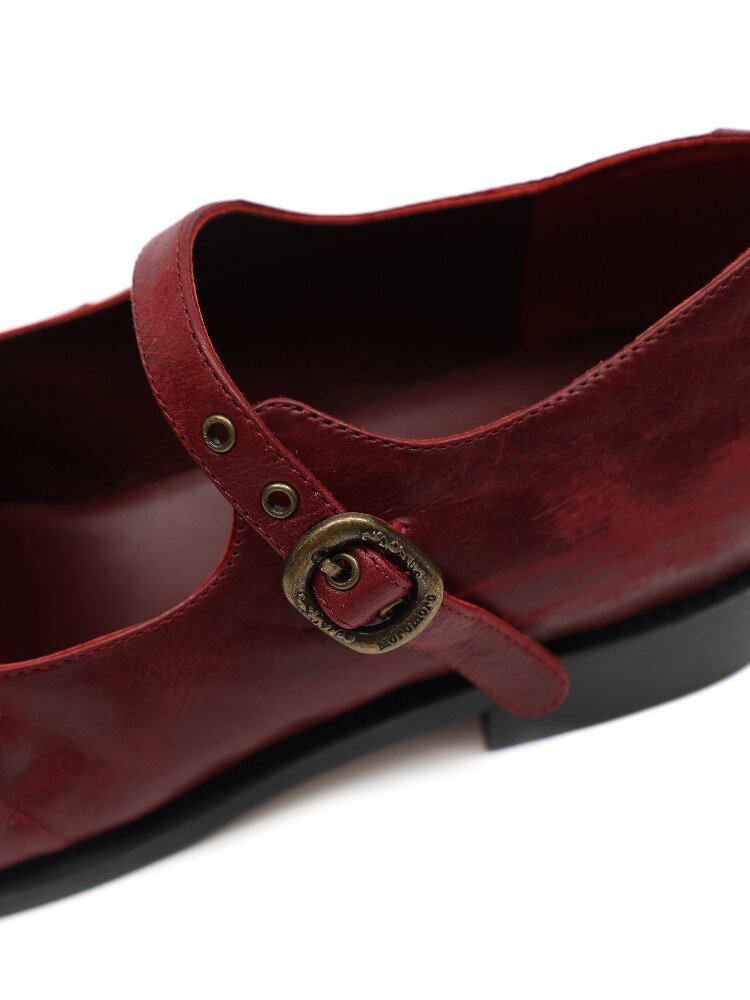Vintage Mary Jane Loafers【s0000017904】