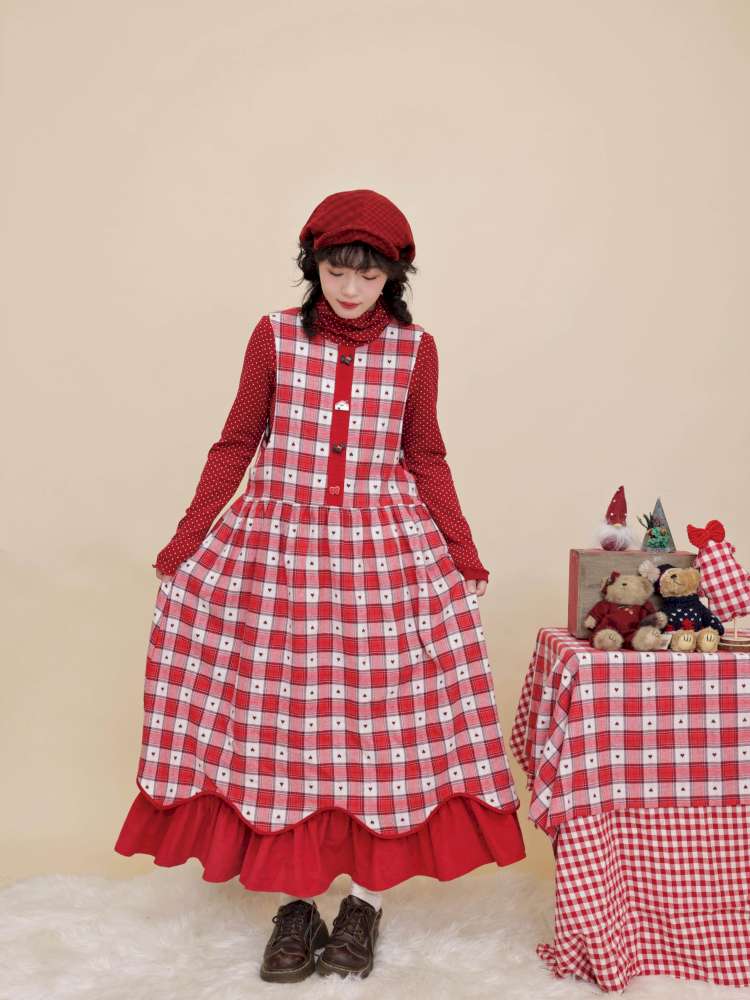 Polka Dot Puppy Lace Elastic Shirt【s0000015101】