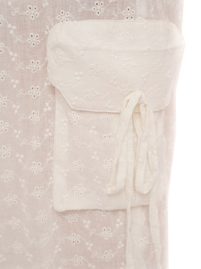 Cotton Jacquard Textured Cool Pants【s0000013459】