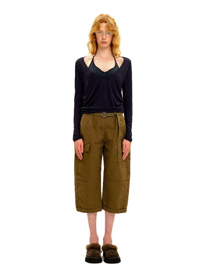 Lightweight Fake Two Piece Top【s0000016121】