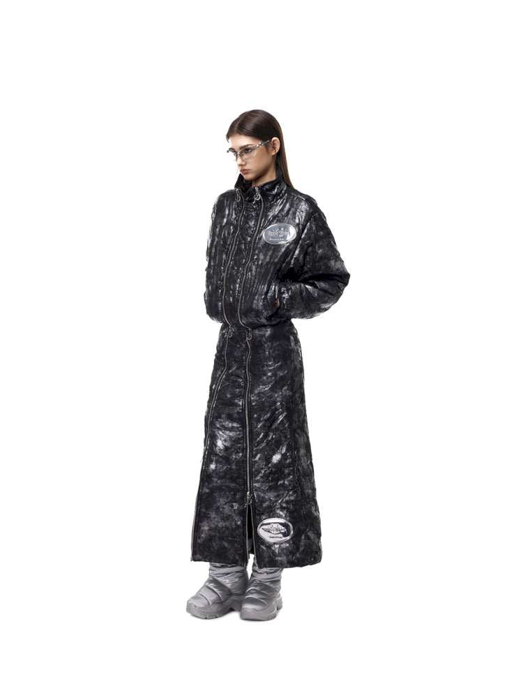 Silver Electric Moon A-line Skirt【s0000015135】