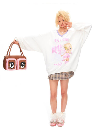 Big Eyes Big Glasses Shoulder Bag【s0000016044】