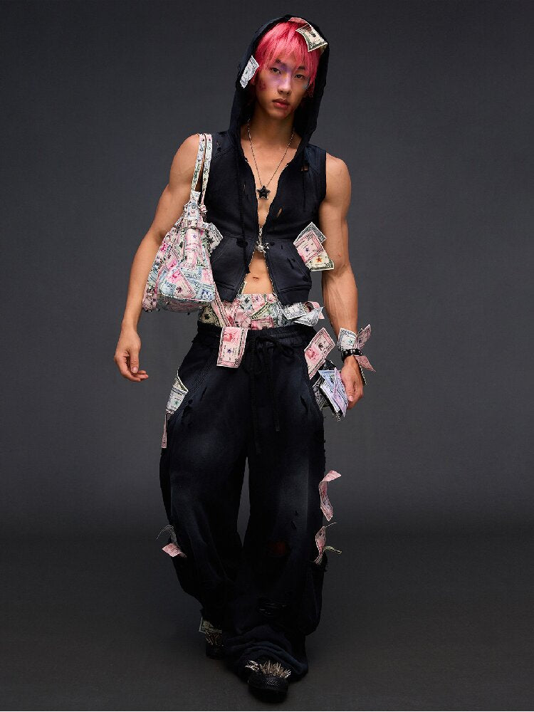 Distressed Sweatpants【s0000017488】