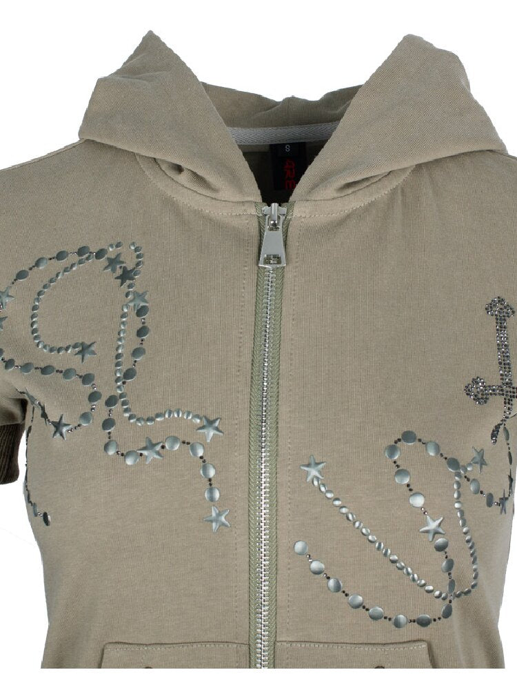 Star Chain Rivet Hooded Shorts Set【s0000018050】