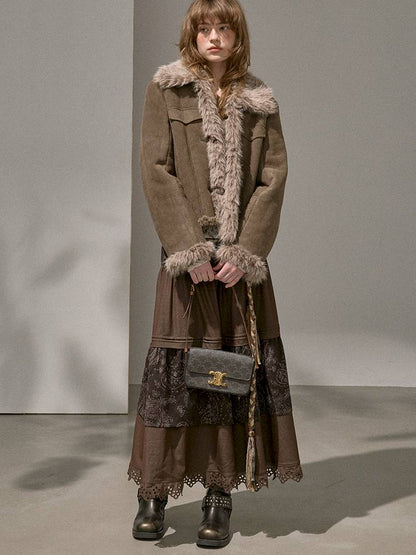 Faux Fur Collar Jacket【s0000014409】