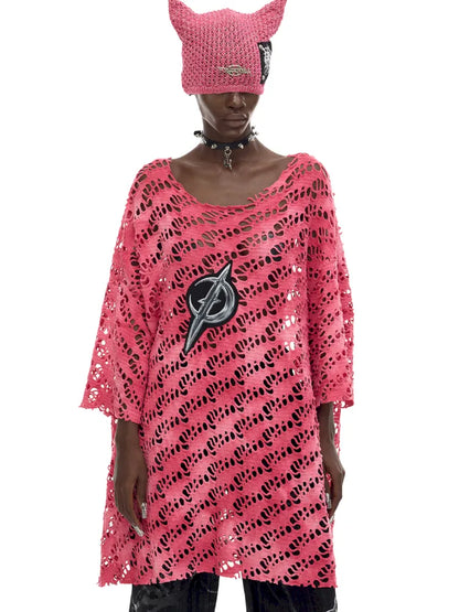 Oversized Punk Base Layer T-Shirt【s0000014011】